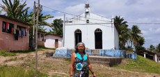 O questionário on-line deve ser preenchido até 25 de setembro. Dona Nilda Faustino, educadora potiguara, atua na aldeia São Francisco, no município de Baía da Traição. Foto: Paulo Palhano