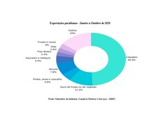 O setor industrial é o mais relevante para as exportações paraibanas, com destaque para o de calçados, que responde por 49% de tudo que é vendido pelo estado para o exterior. Crédito: Labimec/UFPB