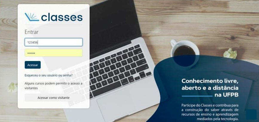 Professor da UFPB facilita uso do Moodle Classes para ensino virtual de matemática