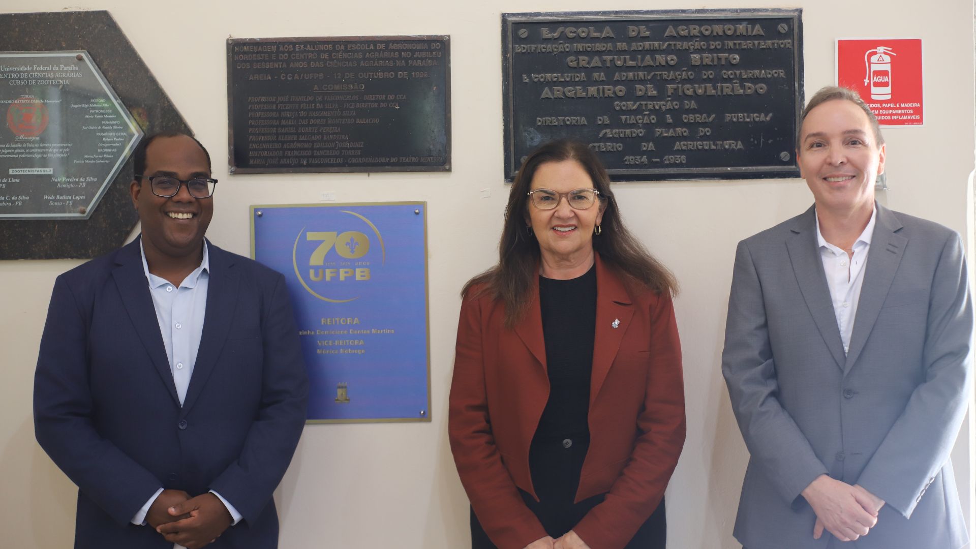 UFPB celebra 70 anos com evento solene no Campus II, em Areia UFPB celebra 70 anos com evento solene no Campus II, em Areia