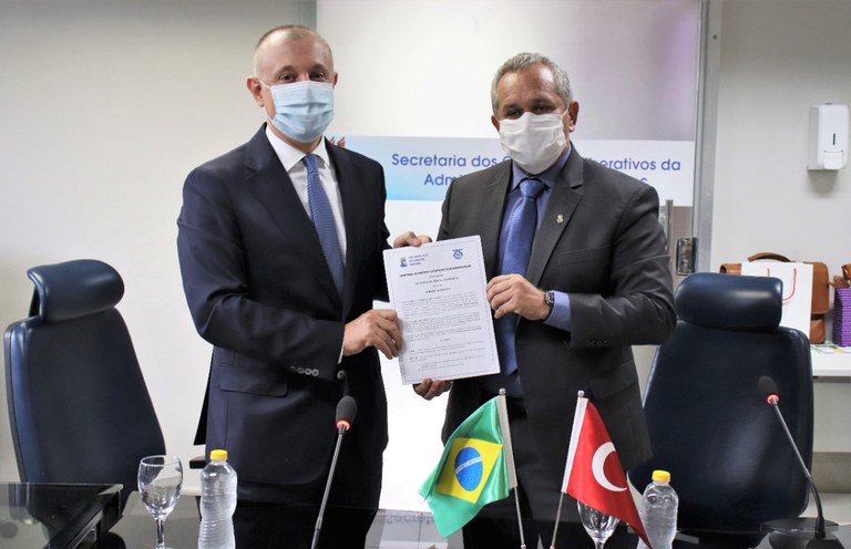 UFPB e embaixador da Turquia assinam termo de cooperação para intercâmbio com Universidade de Ancara