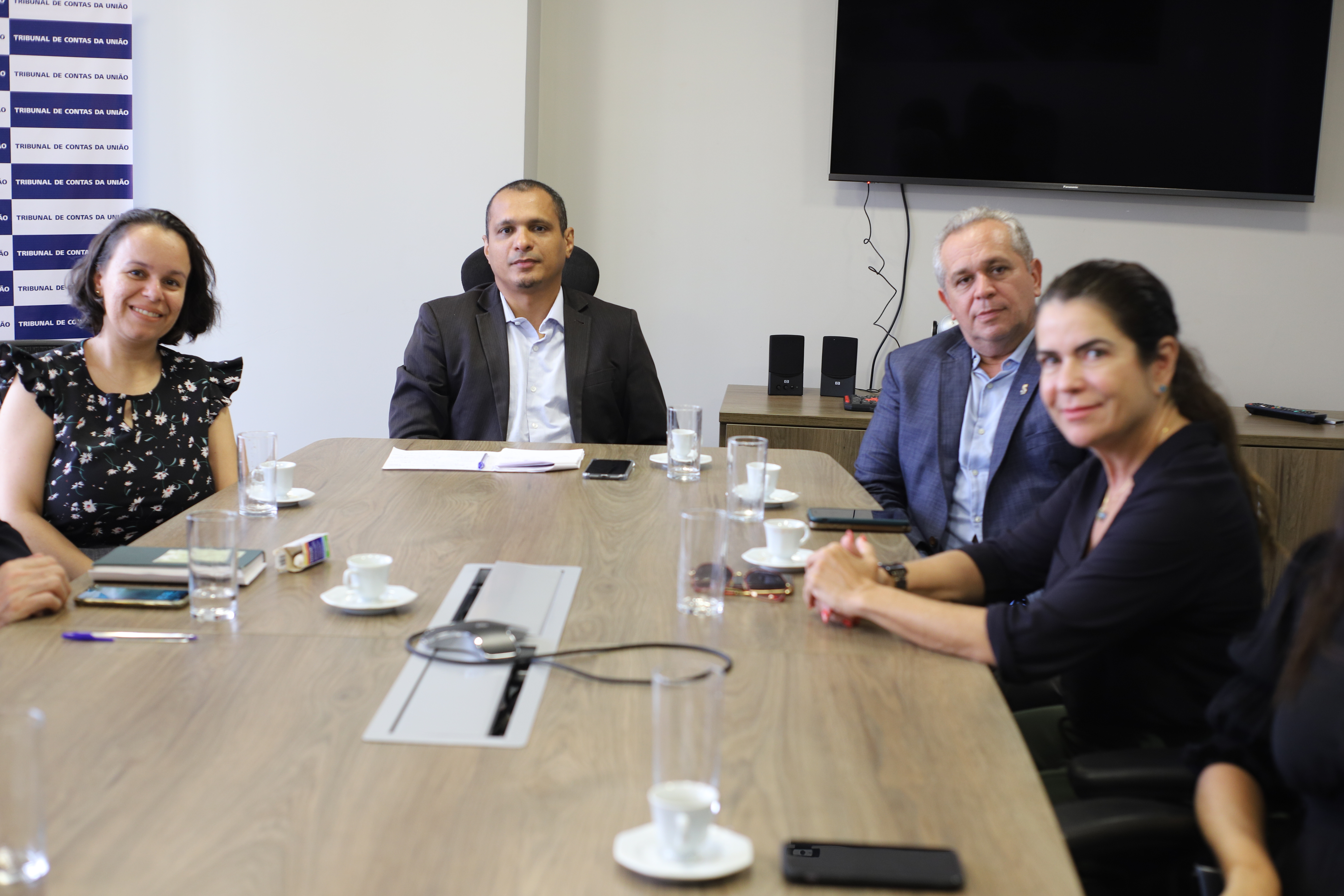 UFPB realizam visita institucional ao representante do TCU na Paraíba