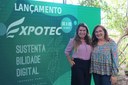 VICE-REITORA DA UFPB PARTICIPA DE EVENTO DE LANÇAMENTO DA EXPOTEC